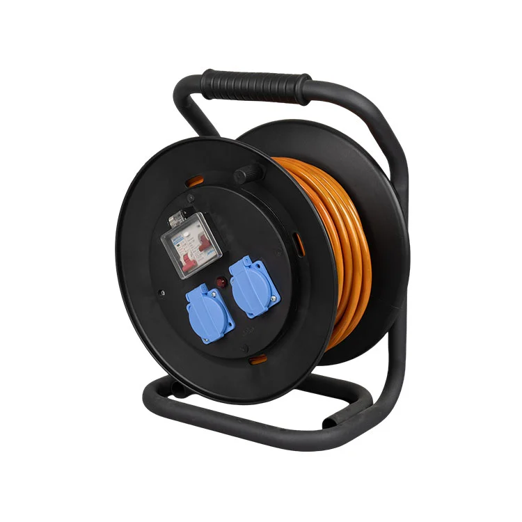 Carrete doméstico civil con protección contra fugas