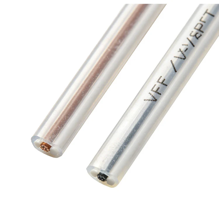 Cable plano de doble núcleo con aislamiento de PVC de estilo japonés (VFF/VHF)